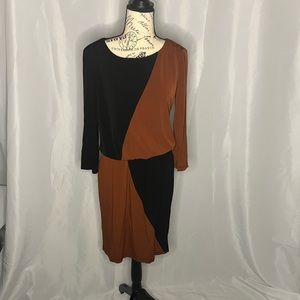 Ladies multi tone dress